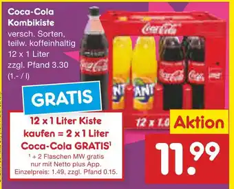 Netto Marken-Discount Coca-cola coca-cola kombikiste Angebot