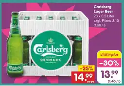Netto Marken-Discount Carlsberg lager beer Angebot