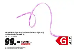 MediaMarkt Philips hue lightstrip solo 10 m smarter lightstrip Angebot