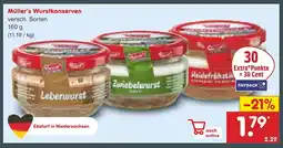 Netto Marken-Discount Müller leberwurst Angebot
