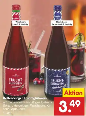 Netto Marken-Discount Kaltenburger fruchtglühwein waldbeere Angebot