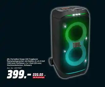 MediaMarkt Jbl partybox stage 320 Angebot