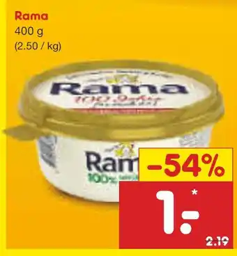 Netto Marken-Discount Rama streichfett Angebot