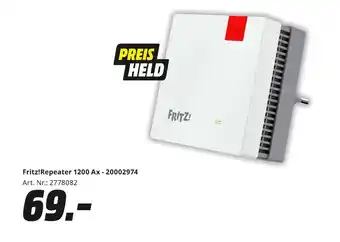 MediaMarkt Fritz! repeater 1200 ax Angebot