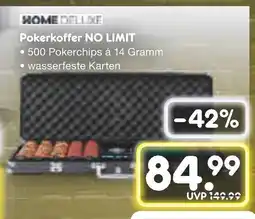 Netto Marken-Discount Home deluxe pokerkoffer no limit Angebot