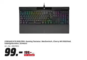 MediaMarkt Corsair k70 rgb pro Angebot