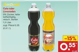 Netto Marken-Discount Stardrink cola Angebot