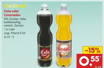 Netto Marken-Discount Stardrink cola Angebot