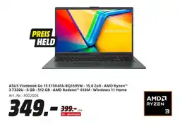 MediaMarkt Asus vivobook go 15 e1504fa-bq1595w Angebot