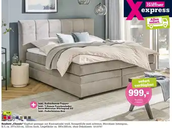 Höffner Boxbett „classic“ Angebot