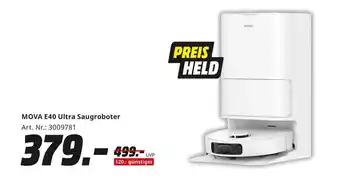 MediaMarkt Mova e40 ultra saugroboter Angebot