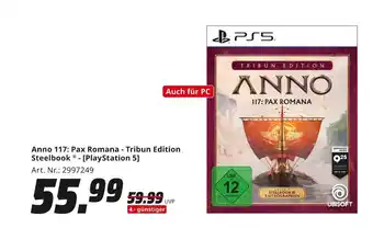 MediaMarkt Ubisoft anno 117: pax romana - tribun edition steelbook - [playstation 5] Angebot