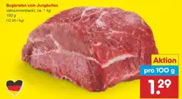 Netto Marken-Discount Bugbraten vom jungbullen Angebot