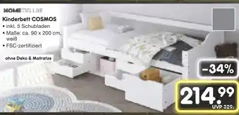 Netto Marken-Discount Home deluxe kinderbett cosmos Angebot
