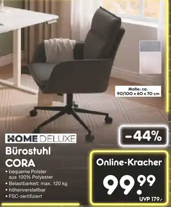 Netto Marken-Discount Home deluxe bürostuhl cora Angebot