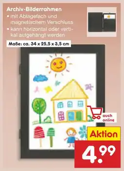 Netto Marken-Discount Archiv-bilderrahmen Angebot