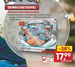 Netto Marken-Discount Pokemon-sammelkartenspiel Angebot