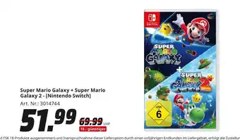 MediaMarkt Nintendo switch super mario galaxy + super mario galaxy 2 Angebot