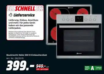 MediaMarkt Bauknecht heko 500 h einbauherdset Angebot