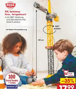 Netto Marken-Discount Dickie xxl spielzeug-kran, ferngesteuert Angebot