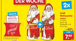 Netto Marken-Discount Lindt weihnachtsmann Angebot
