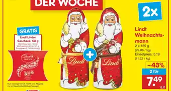 Netto Marken-Discount Lindt weihnachtsmann Angebot