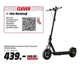 MediaMarkt Xiaomi electric scooter 5 plus e-scooter Angebot