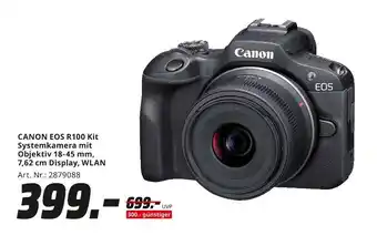 MediaMarkt Canon eos r100 kit systemkamera Angebot