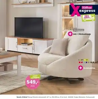 Höffner Höffner sessel „felicia“ Angebot