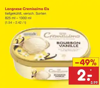 Netto Marken-Discount Langnese cremissimo eis Angebot