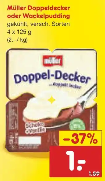 Netto Marken-Discount Müller doppeldecker Angebot