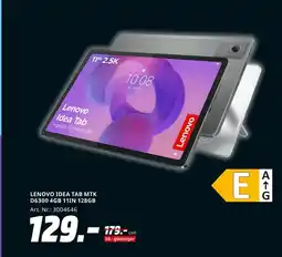 MediaMarkt Lenovo idea tab mtk d6300 4gb 11in 128gb Angebot
