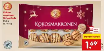 Netto Marken-Discount Kokosmakronen schokolade Angebot