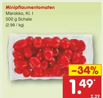 Netto Marken-Discount Minipflaumentomaten Angebot