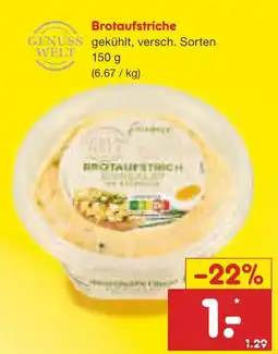 Netto Marken-Discount Genuss welt brotaufstriche Angebot