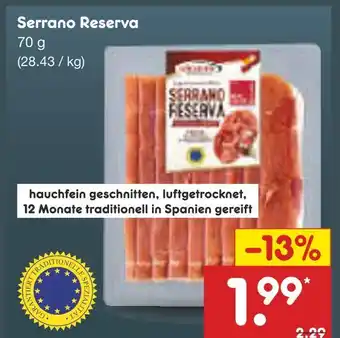 Netto Marken-Discount Serrano reserva Angebot