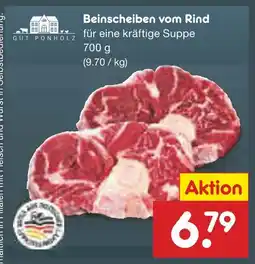 Netto Marken-Discount Gut ponholz beinscheiben vom rind Angebot