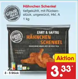 Netto Marken-Discount Gourmet hähnchen schenkel Angebot