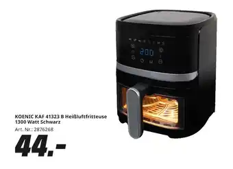MediaMarkt Koenic kaf 41323 b heißluftfritteuse Angebot