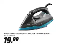 MediaMarkt Koenic ksi 4310 dampfbügeleisen Angebot
