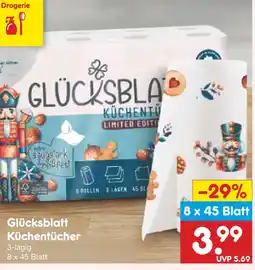 Netto Marken-Discount Glücksblatt küchentücher Angebot