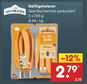Netto Marken-Discount Hofmaier geflügelwiener Angebot