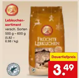 Netto Marken-Discount Lebkuchen-sortiment Angebot