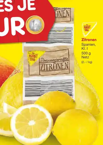 Netto Marken-Discount Markttag zitronen Angebot
