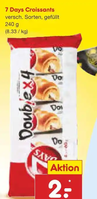 Netto Marken-Discount 7 days croissants Angebot
