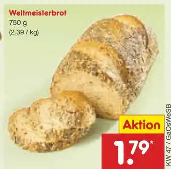 Netto Marken-Discount Weltmeisterbrot Angebot