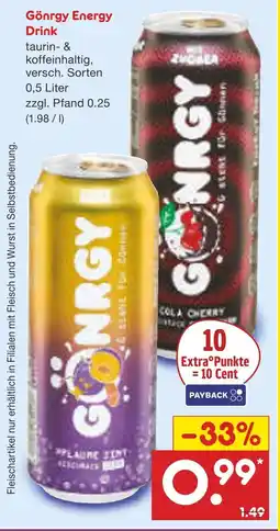 Netto Marken-Discount Gönrgy energy drink Angebot