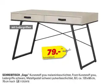 Höffner Schreibtisch cega Angebot