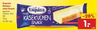 Netto Marken-Discount Exquisa käsekuchen snack Angebot