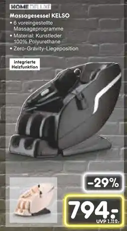Netto Marken-Discount Home deluxe massagesessel kelso Angebot